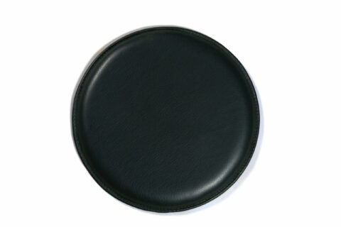 Removable cushion for Nera Stool - soft black leather